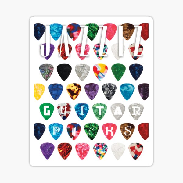 Guitar JAZZIZ Cover Sticker