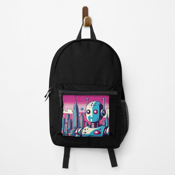 Item preview, Futuristic Robot Pop Art Style designed and sold by artofuniverse.