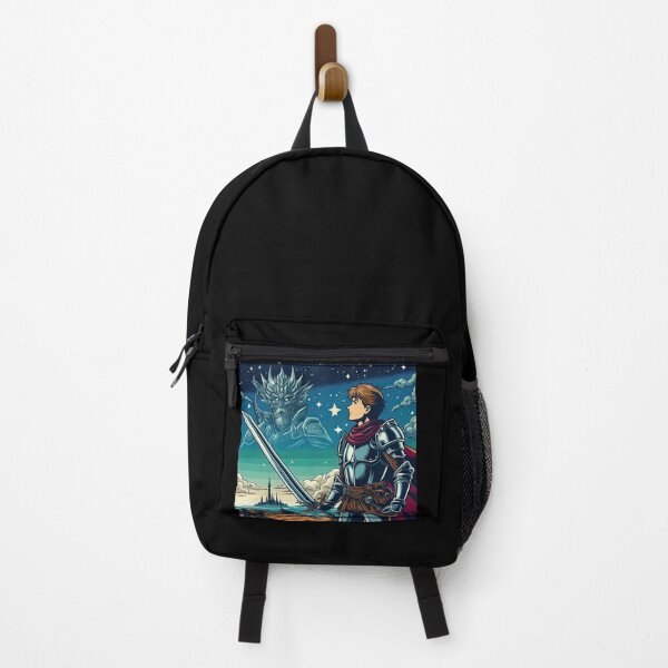 Item preview, Young Hero with Sword Pop Art Style designed and sold by artofuniverse.