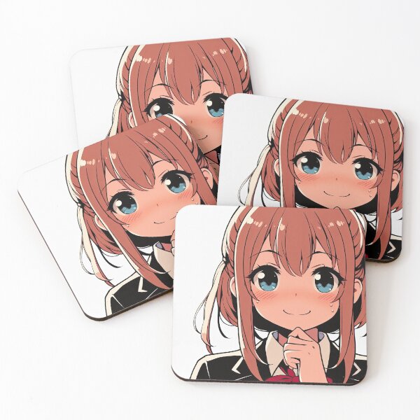 Item preview, Anime Schoolgirl Pop Art Style designed and sold by artofuniverse.