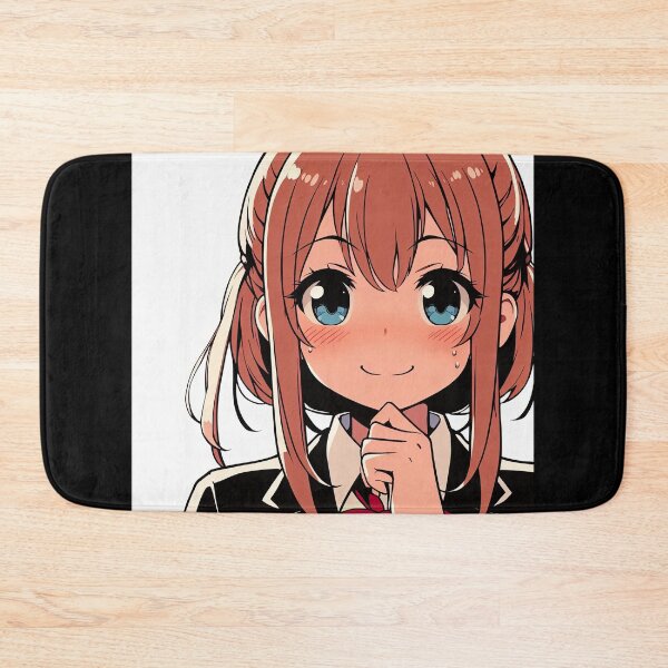 Item preview, Anime Schoolgirl Pop Art Style designed and sold by artofuniverse.