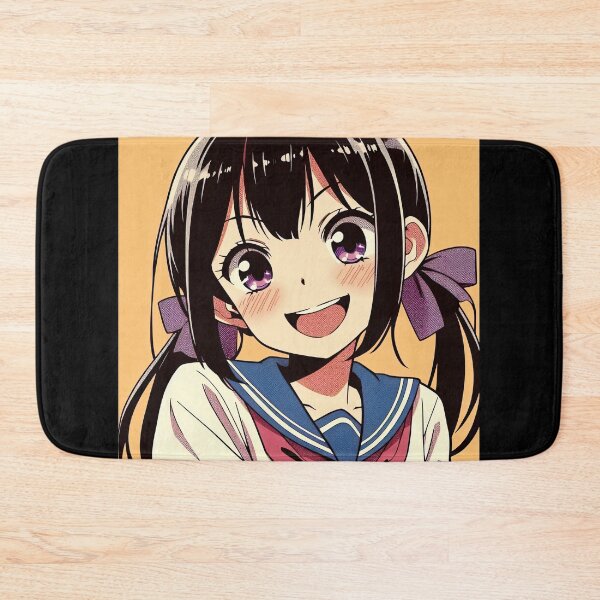 Item preview, Anime Schoolgirl Pop Art Style designed and sold by artofuniverse.