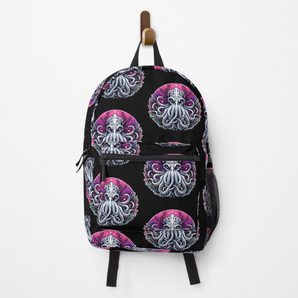 Item preview, Pink & Purple Cthulhu | Vibrant Sea Monster Art for Lovecraft Fans designed and sold by litchick1977.