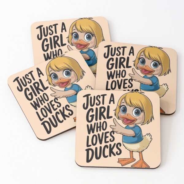 Item preview, Just a girl who loves ducks designed and sold by 123ks.