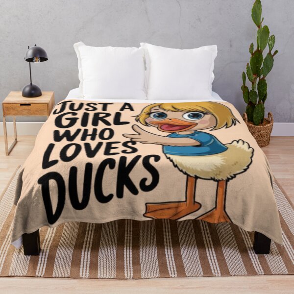 Item preview, Just a girl who loves ducks designed and sold by 123ks.