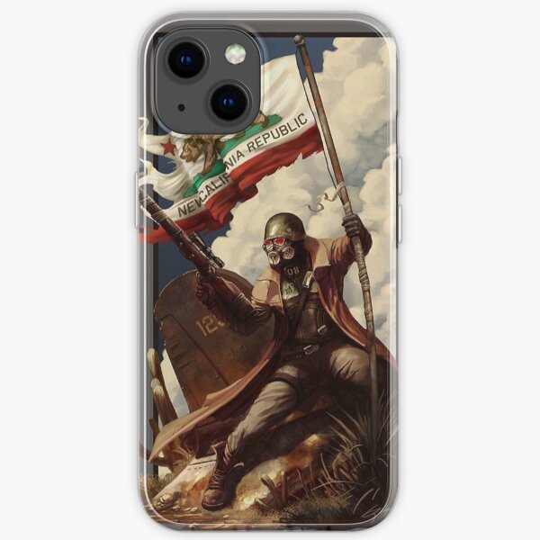 Fan Art NCR Ranger Flag Fan Art Poster Coque souple iPhone