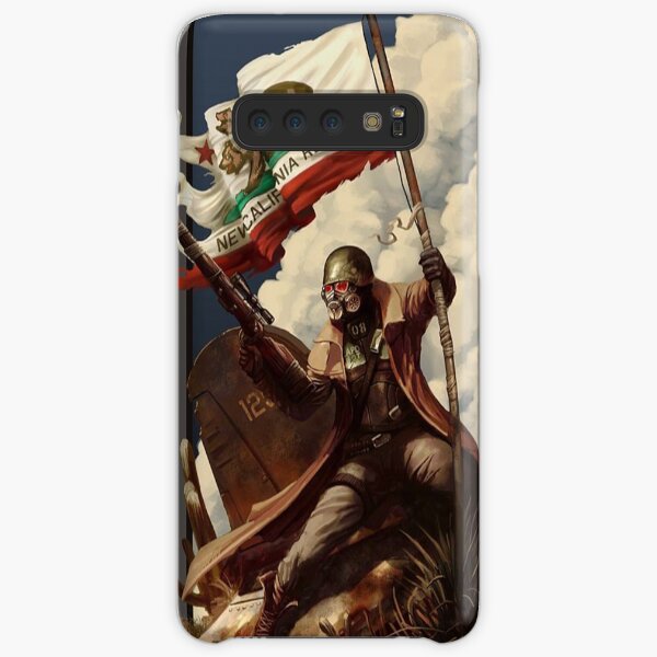 Fallout NCR Ranger Flag Fan Art Poster Samsung Galaxy Snap Case