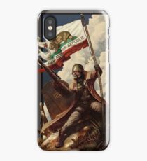 Fallout NCR Ranger Flag Fan Art Poster iPhone Case
