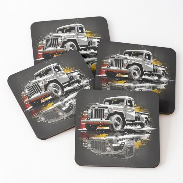 Item preview, Classic Man Cave Sign with Pickup Truck Illustration Wall Decor  designed and sold by best-of-panama.