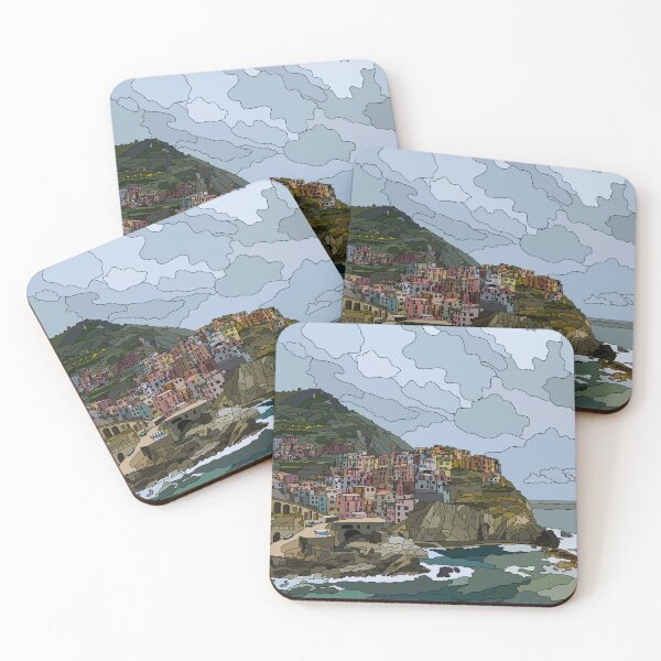 Item preview, Manarola en Cinque Terre designed and sold by peachy-gg.