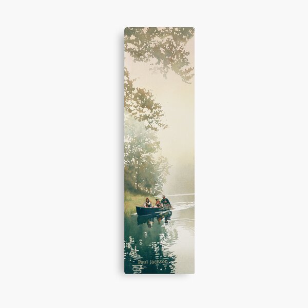 "Float Trip" Watercolor Canvas Print