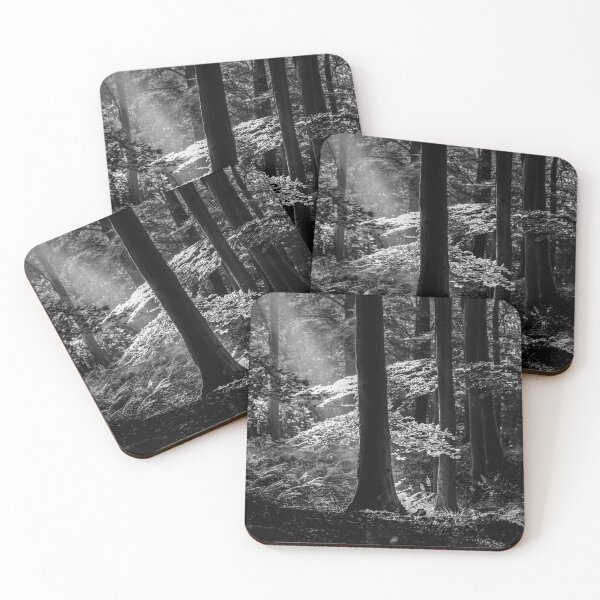 Item preview, Monochrome  digital photograph of sunlit tree designed and sold by SimonJohnson1.