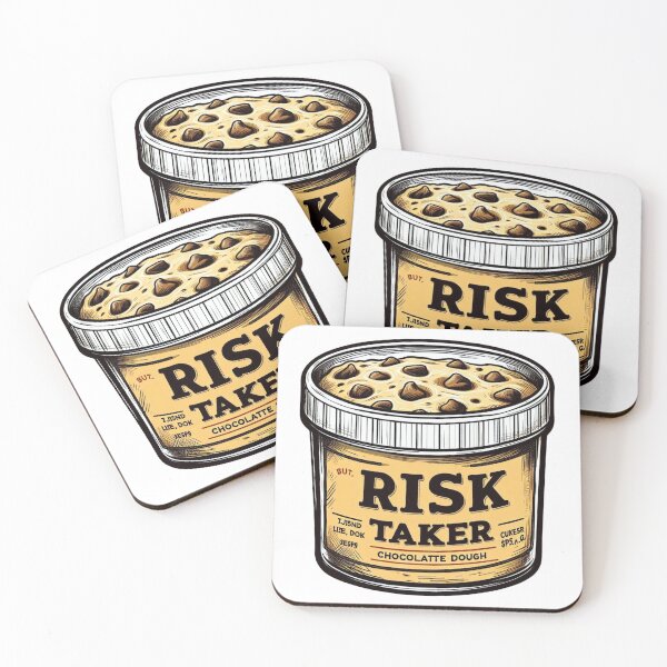 Item preview, Risk Taker | Funny Cookie Dough Lover Design for Daredevils designed and sold by litchick1977.