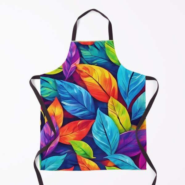 Item preview, Colorful Foliage Pattern Artwork designed and sold by Health And Fitness Posts e-Store.
