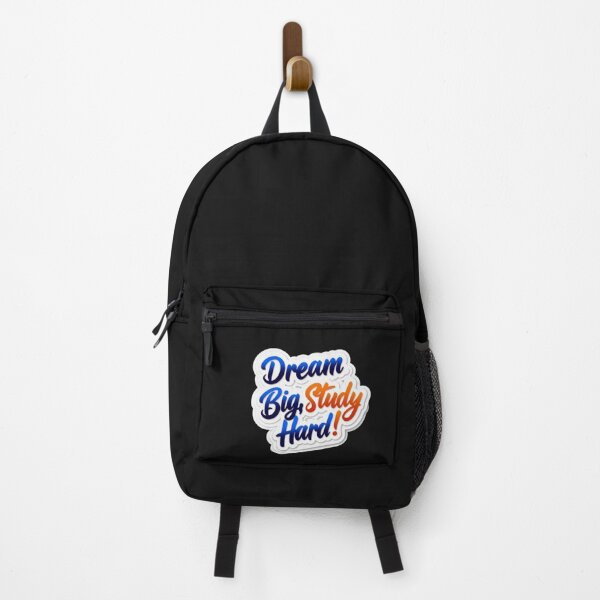 Item preview, "Dream Big, Study Hard - Motivational Design for Students" designed and sold by DODObakr.