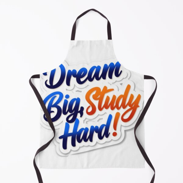 Item preview, "Dream Big, Study Hard - Motivational Design for Students" designed and sold by DODObakr.