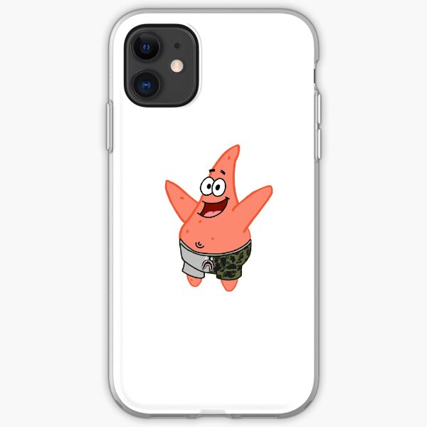 patrick the star x bape iPhone Soft Case