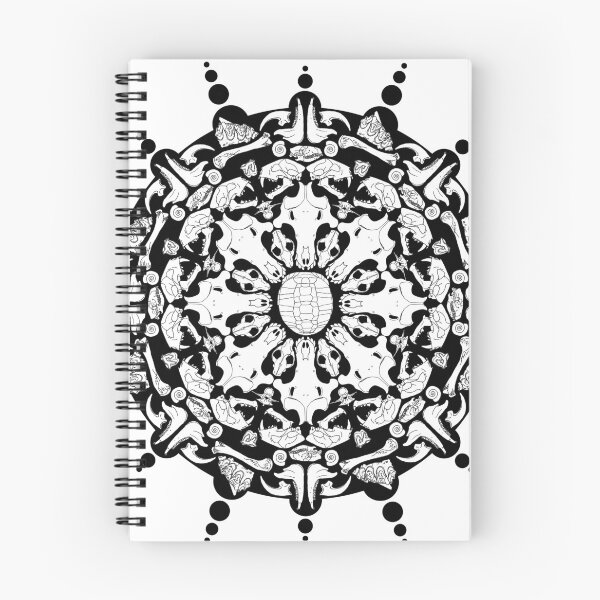 Item preview, 2023 Whole Mandala Fossil Dig in Black designed and sold by NDGSPaleo.