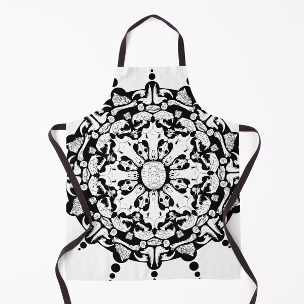 Item preview, 2023 Whole Mandala Fossil Dig in Black designed and sold by NDGSPaleo.