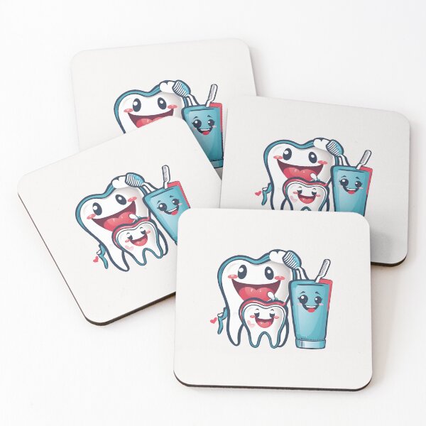 Item preview, Pediatric dentist - happy, smiling tooth  designed and sold by RANDOMNESS.