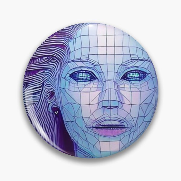Item preview, Face of a woman Artificial Intelligence 4 designed and sold by NokenaDesign.