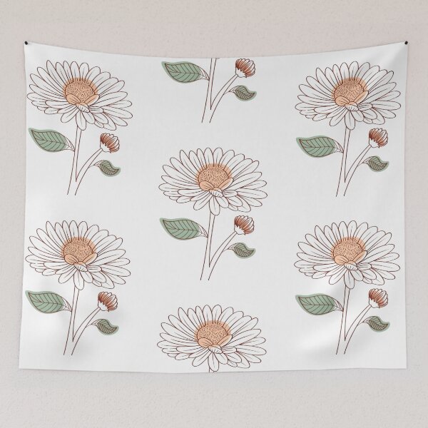 Item preview, Beautiful daisy flower designed and sold by Merchattack.