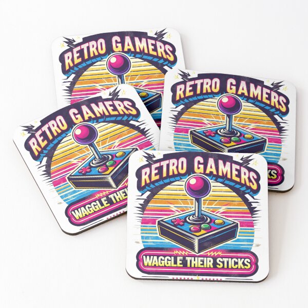 Item preview, Funny Retro Gamer Joystick Design designed and sold by MERCH HQ.