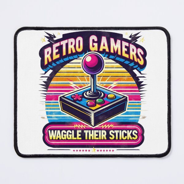 Item preview, Funny Retro Gamer Joystick Design designed and sold by MERCH HQ.