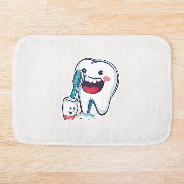 Item preview, Pediatric dentist - happy, smiling tooth  designed and sold by RANDOMNESS.