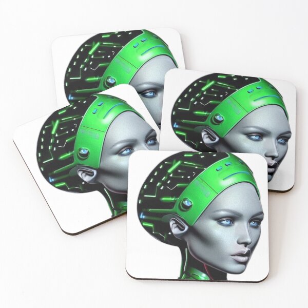 Item preview, Futuristic woman designed and sold by NokenaDesign.