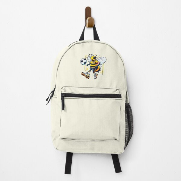 Item preview, The bee as a goal-scoring footballer designed and sold by WDDesignShop.