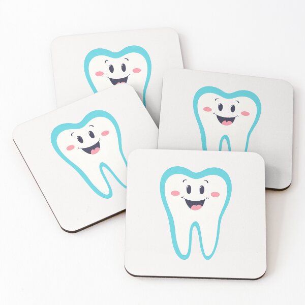 Item preview, Pediatric dentist - happy, smiling tooth  designed and sold by RANDOMNESS.