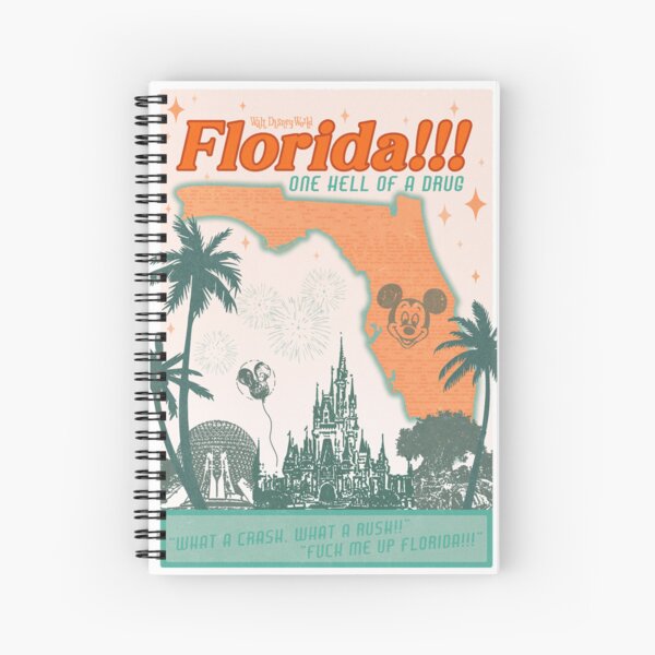 Item preview, Retro Florida Travel Poster designed and sold by courtneysummer.