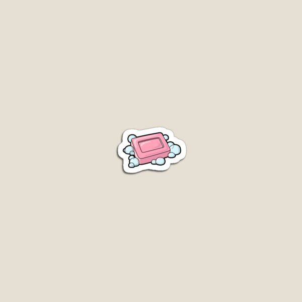 Item preview, Bar of Soap Sticker/Magnet designed and sold by FlashMapper.