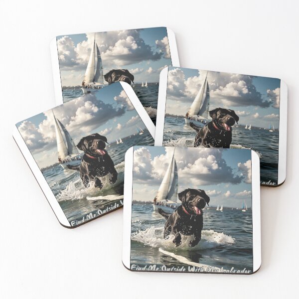 Item preview, Find me outside with my Labrador, lL designed and sold by Ron Macy.