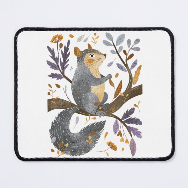 Item preview, Whimsical Squirrel designed and sold by Sketch-Shack.