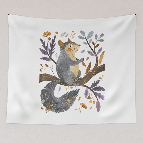 Item preview, Whimsical Squirrel  designed and sold by Sketch-Shack.