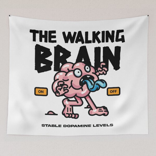 Item preview, The Walking Brain designed and sold by Chronika.