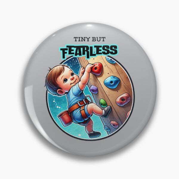 Item preview, Tiny But Fearless Baby Climbing Wall designed and sold by critterpatchusa.