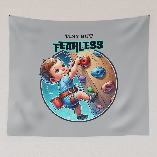 Item preview, Tiny But Fearless Baby Climbing Wall designed and sold by critterpatchusa.