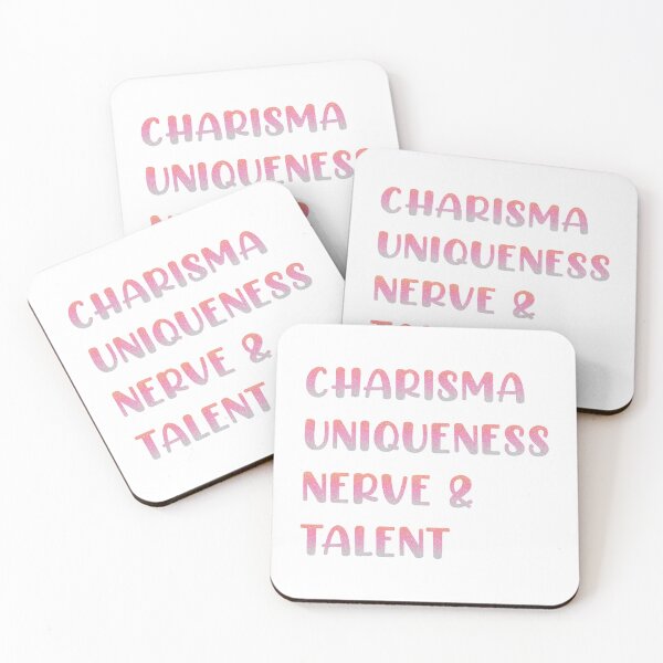 Item preview, CHARISMA UNIQUENESS NERVE & TALENT designed and sold by cerezamx.
