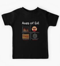 Math Science Funny Mathematics Teacher Axes Of Evil Gift Kids Tee