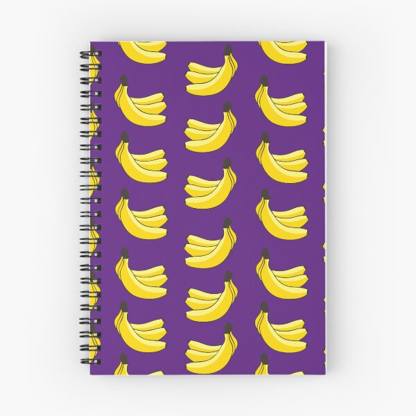 Item preview, PATTERN 028- BANANA PATTERN - Gift items and personal use / Banana, Fruit, Tropical, Plant, Leaves, Seamless, Black, Yellow, Food, Art designed and sold by LumDesignArt.