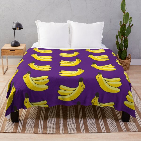Item preview, PATTERN 028- BANANA PATTERN - Gift items and personal use / Banana, Fruit, Tropical, Plant, Leaves, Seamless, Black, Yellow, Food, Art designed and sold by LumDesignArt.