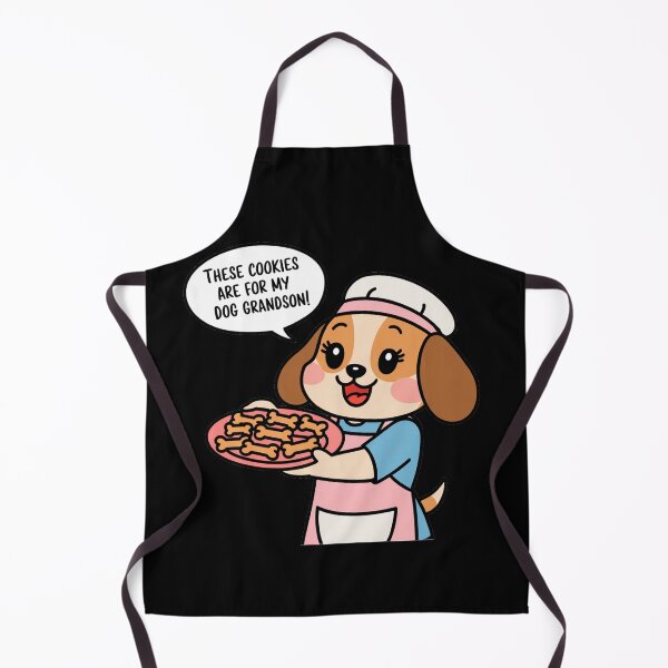 Item preview, Dog grandma is baking cookies for her dog grandson designed and sold by Shtex.