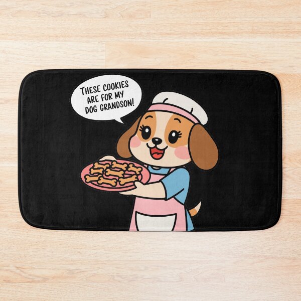 Item preview, Dog grandma is baking cookies for her dog grandson designed and sold by Shtex.