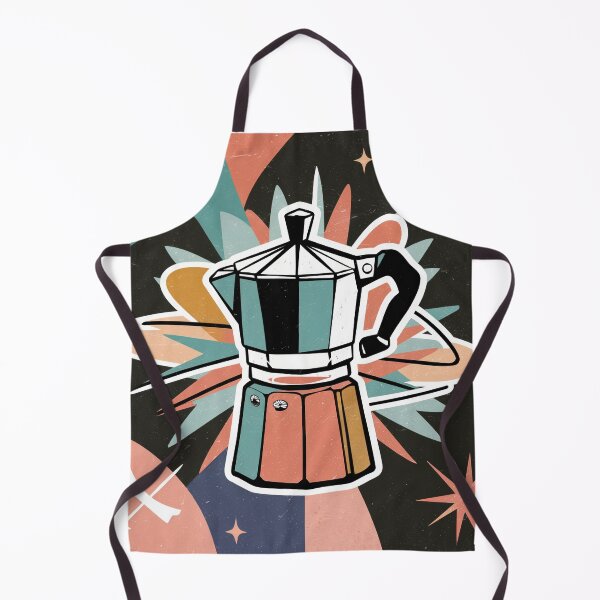 Item preview, Sticker T-Shirt Design Trending: Stove Top Coffee Maker designed and sold by ForeverPrintsOK.