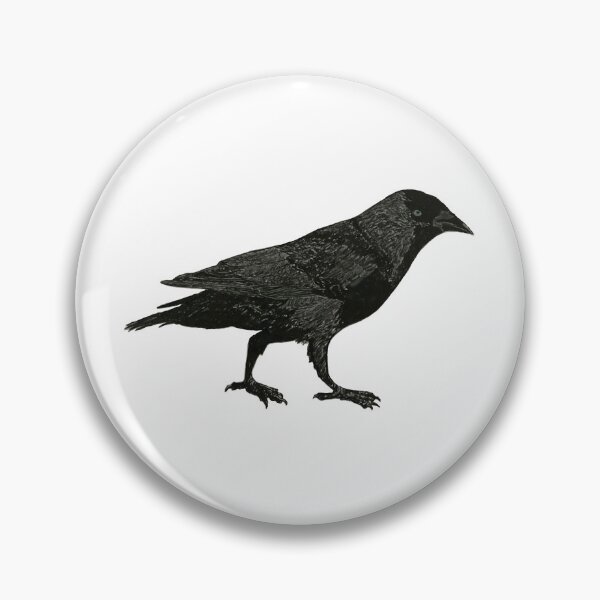 Item preview, Jackdaw designed and sold by LynseysArtShop.