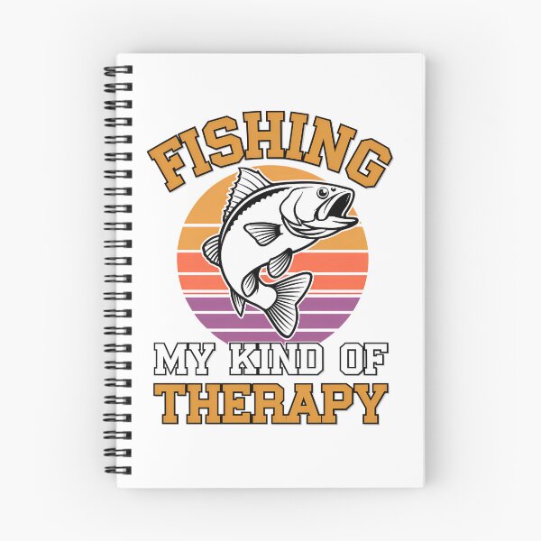 Item preview, Fishing My kind of Therapy Design designed and sold by TrendTeeLab.