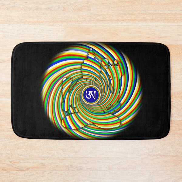 Item preview, Dzogchen, Ah, Tibetan, Rainbow body, Bodhisattva, Buddhist, Black Background designed and sold by MayGreenAbgrall.